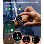 OUKITEL Montre Connectée Homme BT13 Batterie 1000mAh Écran AMOLED 1,73 Pouces Chat GPT Smartwatch IP68 Étanche 100 Modes Sportif