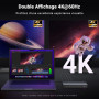UGREEN Revodok Pro 209 Docking Station USB C DisplayLink Dual HDMI et DisplayPort 4K60Hz Double Affichage Différent pour MacOS 9