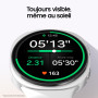 Samsung Galaxy Watch8, Montre Connectée, Coach Running, Coach Sommeil, Galaxy AI, Bluetooth, 40mm, Argent, Chargeur Secteur Rapi