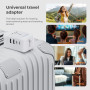 Bigfish Adaptateur Prise Universelle Voyage, Adaptateur Universel de Voyage avec 2 USB et 2 USB C, Adaptateur Voyage Prise Angla