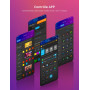 Govee Ruban LED RGBIC, Ruban LED 5m, WiFi Bande Compatible avec Alexa et Google Assistant, Contrôle App, DIY, Sync Musique, Lumi