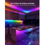 Govee Ruban LED RGBIC, Ruban LED 5m, WiFi Bande Compatible avec Alexa et Google Assistant, Contrôle App, DIY, Sync Musique, Lumi