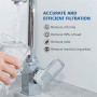 Lt1000p/Pc/pièce Filtre à eau pour réfrigérateur réfrigérant, filtre à eau externe ADQ747935, certifié NSF, compatible avec MDJ6