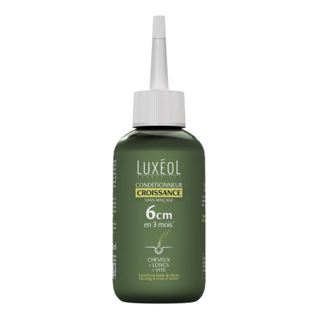 Luxéol - Conditionneur Croissance Sans Rinçage - Pousse de 6cm en 3 Mois* - Cheveux Plus Longs Plus Vite - Cliniquement Prouvé -