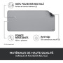 Logitech MK295 Souris Clavier sans Fil, Souris sans Fil Noire, Clavier AZERTY Français, Récepteur USB Unifying + Logitech Desk M