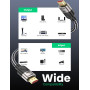 Southlight Câble HDMI 2.1 5 m [8K @ 60 Hz, 4K @ 120 Hz144 Hz, 48 Gbps] Ultra Haute vitesse 7680P eARC HDCP 2.2&2.3 DTS:X Dynamiq