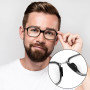 Lot de 80 plaquettes de nez autocollantes - Antidérapantes - En mousse souple - Antidérapantes - Pour lunettes de soleil