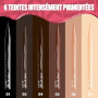 NYX Professional Makeup Eyeliner Feutre Epic Ink Liner, Waterproof, Formule Vegan, Lot de 2, Teinte : Black (01)