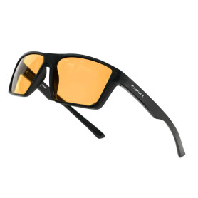 Horus X • Lunette Anti Lumière Bleue Homme Femme | Lunette Gaming pour Ecran Anti Fatigue & Migraine Oculaire | Verres Ambrés