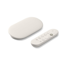 Google Streamer TV 4K - Diffusion Rapide de Divertissement sur Votre téléviseur avec télécommande de Recherche vocale - Regardez