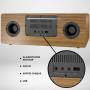 Denver Mir‑270B Chaîne Micro Hi‑FI Noire – Radio Internet, CD, Dab+ & FM, Bluetooth 5.0, Wi‑FI, USB, AUX – 2×100 W Max / 2×10 W 
