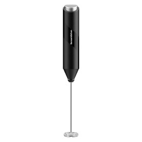 Bonsenkitchen Mousseur à Lait Electrique, Mousseur à Lait en Acier Inoxydable, Fonctionne à Piles, Melangeur Puissant pour Café, Bonsenkitchen Mousseur à Lait Electrique, Mousseur à Lait en Acier Inoxydable, Fonctionne à Piles, Melangeur Puissant pour Café,