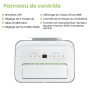 COMFEE' Déshumidificateur 2-EN-1,Elimine l'humidité jusqu'à 20L/Jour, Purification d'air avec ioniseur, 4 Modes, Fonction Air Sw