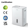 COMFEE' Déshumidificateur 2-EN-1,Elimine l'humidité jusqu'à 20L/Jour, Purification d'air avec ioniseur, 4 Modes, Fonction Air Sw