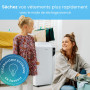 Pro Breeze Déshumidificateur d Air 20L/Jour - Deshumidificateur économe en énergie avec Mode Séchage des Vetements, Capteur et i