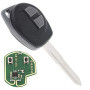 Clé télécommande non coupée à 2 boutons avec puce ID46 433 MHz pour Suzuki Swift, SX4, Alto, Jimny, Vitara, Ignis, Splash, année