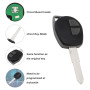 Clé télécommande non coupée à 2 boutons avec puce ID46 433 MHz pour Suzuki Swift, SX4, Alto, Jimny, Vitara, Ignis, Splash, année