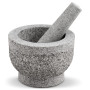 Cole & Mason H112128 Langley Mortier et Pilon, 15cm, Mortier et Pilon pour Épices Cuisine, Granit, Garantie de 2 Ans