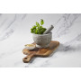 Cole & Mason H112128 Langley Mortier et Pilon, 15cm, Mortier et Pilon pour Épices Cuisine, Granit, Garantie de 2 Ans