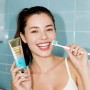 BodyAccel Dentifrice Blanchissant à la Niacinamide – Élimination Intense des Taches, Soin Doux Naturel, Haleine Fraîche, Goût Pê