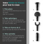 Beurer Pistolet de massage compact Antelope BOOM avec 4 embouts, massage puissant des points trigger, 5 niveaux d'intensite
