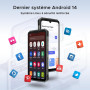 DOOGEE S119 Téléphone Portable Incassable 【2025】 Écran Arrière 1,32'', 24GB+512GB/TF2TB, 10200mAh 33W, 6,72’’ FHD+ IPS, Caméra 1