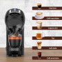 KOTLIE EM-308A Machine à café 5-en-1, compatible avec le café moulu/capsules/ESE（44mm）, quatre températures sélectionnables, sep