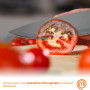 MasterChef Couteaux de Cuisine avec Bloc, Contient : Couteau d'Office Universel, Couteau à Viande et Pain, Couteau de Chef, Acie