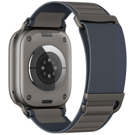 LontL Nylon Loop Compatible avec Bracelet Apple Watch Ultra 2 1, Series SE 10 9 8 7 6 5 4 3 2 1, Sport Bracelets pour iWatch 49m