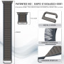 LontL Nylon Loop Compatible avec Bracelet Apple Watch Ultra 2 1, Series SE 10 9 8 7 6 5 4 3 2 1, Sport Bracelets pour iWatch 49m