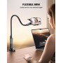 Lamicall Support Téléphone, Gooseneck Support Réglable - Universelle Rotation 360° Support pour iPhone 15 Pro Max Plus, 16/15/14