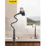 Lamicall Support Téléphone, Gooseneck Support Réglable - Universelle Rotation 360° Support pour iPhone 15 Pro Max Plus, 16/15/14