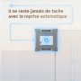 dreame C1 Robot Laveur de Vitres, Puissance d'Aspiration de 5 500 Pa, Protection et Sécurité Fiables, Technologie CornerClean, N