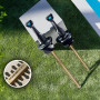 Cecotec Taille-Haies à Batterie Longueur de Coupe Jusqu’à 45 cm TitaniumSword 4500 Freemove. Batterie 21V, Moteur sans balais, B