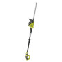 Ryobi One + 18 V Opt1845 Pole Taille-Haies sans Fil, Lame de 45 cm (Corps Uniquement), OPT1845, 18V & Élagueur à Chaîne sur Perc