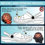 30 Pièces Harry Shoe Charm, Charms Crocs Dessin Animé, DIY Charmes de Chaussure, pour Filles Garçons, Chaussure Charms Accessoir