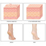 URAQT Râpe à Pied Pédicure, Rapeuse Pieds Anti-Callosités, Coupe Cors, Rasoir pour Talons, Professionnel Pédicure kit Outils ave