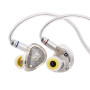 Linsoul TANGZU Wan’ER S.G II Moniteur Intra-auriculaire,Écouteurs filaires HiFi de Jeu avec Membrane Pet de 10 mm et câble OFC d