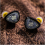 Linsoul TANGZU Wan’ER S.G II Moniteur Intra-auriculaire,Écouteurs filaires HiFi de Jeu avec Membrane Pet de 10 mm et câble OFC d
