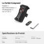 SMALLRIG Poignée Rotative NATO (Côté Gauche), Poignée à Dégagement Rapide pour Kit de Cage de Caméra DLSR, avec Rail NATO Intégr