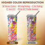 A-SUB 420 ML Recharge d'encre de Sublimation, Remplissage Facile pour Les imprimantes Epson EcoTank série ET1800 ET2700 ET2800 E