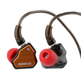 Linsoul 7Hz x Crinacle Zero:2 Écouteurs Intra-Auriculaires, écouteurs Intra-Auriculaires avec conducteur Dynamique de 10 mm, éco
