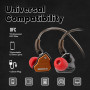 Linsoul 7Hz x Crinacle Zero:2 Écouteurs Intra-Auriculaires, écouteurs Intra-Auriculaires avec conducteur Dynamique de 10 mm, éco