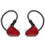 TRUTHEAR X Crinacle Zero : Écouteurs Intra-Auriculaires Double Dynamique Rouge