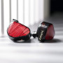 TRUTHEAR X Crinacle Zero : Écouteurs Intra-Auriculaires Double Dynamique Rouge