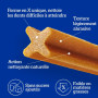 PEDIGREE DENTASTIX 56 Bâtonnets à Mâcher pour Grand Chiens 25kg+, 8 Sachets de 7, Saveur Poulet et Bœuf, Détartrage Dentaire Chi