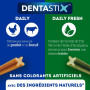 PEDIGREE DENTASTIX 56 Bâtonnets à Mâcher pour Grand Chiens 25kg+, 8 Sachets de 7, Saveur Poulet et Bœuf, Détartrage Dentaire Chi
