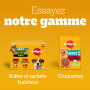 PEDIGREE DENTASTIX 56 Bâtonnets à Mâcher pour Grand Chiens 25kg+, 8 Sachets de 7, Saveur Poulet et Bœuf, Détartrage Dentaire Chi
