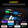 IPTV H96 Max TV Stick UHD Android 14 (Nouvelle génération) | Smart TV Gratuite et en Direct, Chromecast Built-in, Compatible Ass