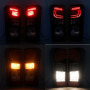 BYBEST Feu Arrière pour Isuzu DMax D Max Ute 2017-2019, LED Feux Frein Lampe Voiture Remplacement Gauche Droit Côté Passager Con